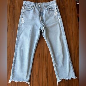 Agolde Organic Cotton 90’s Midrise Crop Jeans